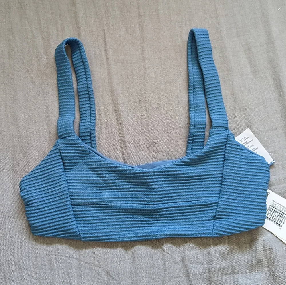 L*Space Jess Bikini Top Ocean Blue